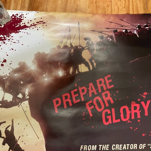 300 Leonidas Poster Prepare For Glory 2006 New - Picture 3 of 6